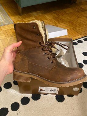 Denver Hayes Commuter II leather winter boots size 7